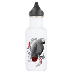 Botella De Agua Gris africano