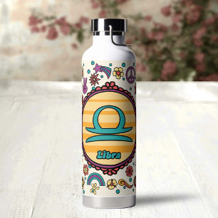 Botella De Agua Groovy Libra Personalizado