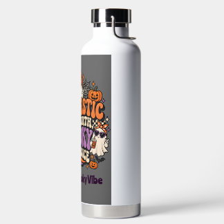 Botella De Agua Groovy Sarcástico Desde el Nacimiento Espeluznante
