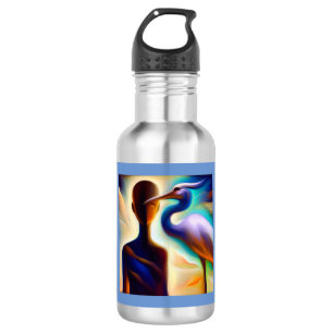 Botella De Agua Grúa 3 para animales espirituosos