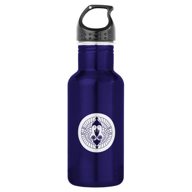 Botella De Agua Grúas de Nanbu (Anverso)
