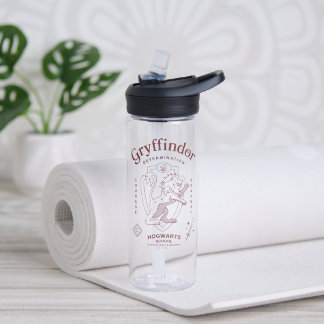 Botella De Agua GRYFFINDOR™ Determinación Coraje Valentía Escudo
