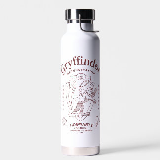 Botella De Agua GRYFFINDOR™ Determinación Coraje Valentía Escudo