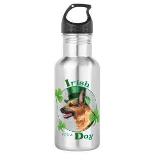 Botella De Agua GSD del Día de San Patricio