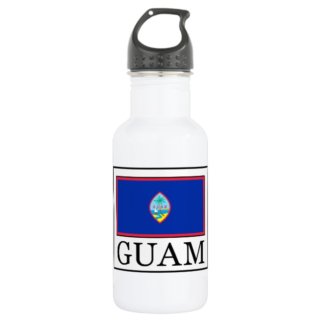 Botella De Agua Guam (Anverso)
