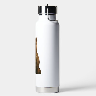 Botella De Agua Guardaespaldas de cadena dorada