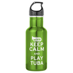 Botella De Agua Guarde la tuba de la calma y del juego