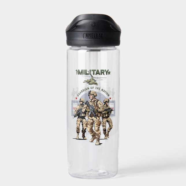 Botella De Agua Guardián de La Nación | 20oz (Atrás)