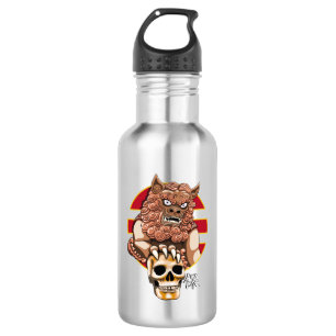 Botella De Agua Guardián de leones chino - Perro Foo
