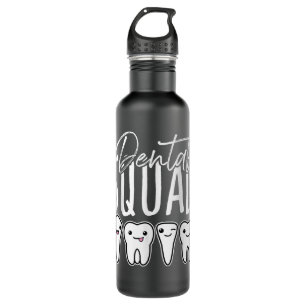 Botella De Agua Guay Doodle Dental Squad Funny Regalos para dentis