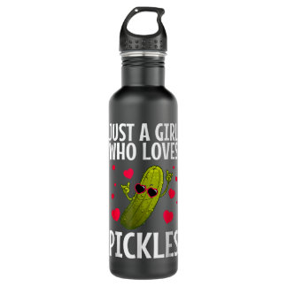 Botella De Agua Guay Pickle Para Mujeres Chicas Pickles Dill Pickl