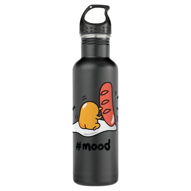 Botella De Agua Gudetama: El huevo perezoso. (Anverso)