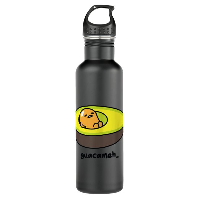 Botella De Agua Gudetama Guacameh Aguacamole (Anverso)