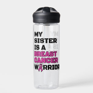 Botella De Agua Guerrero/bloque/hermana... Cáncer de mama