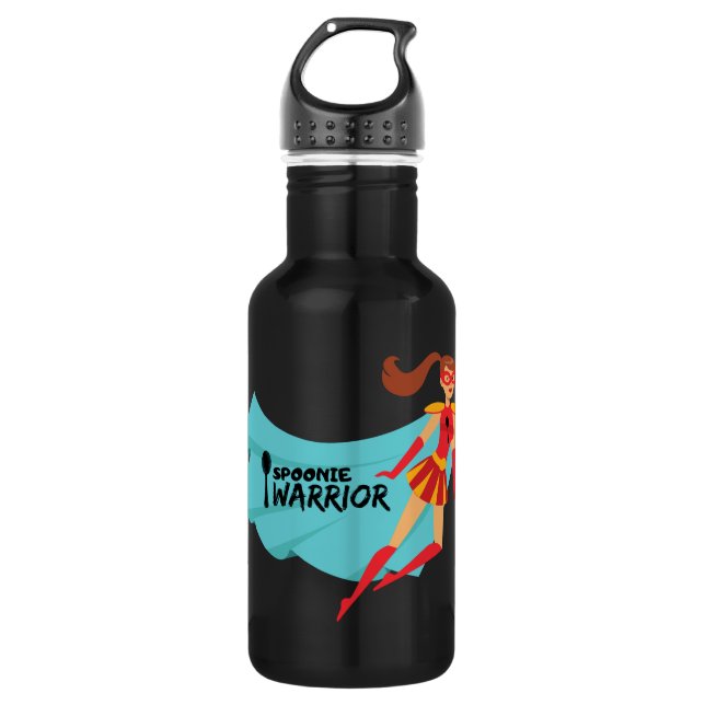 Botella De Agua Guerrero de Spoonie (Anverso)