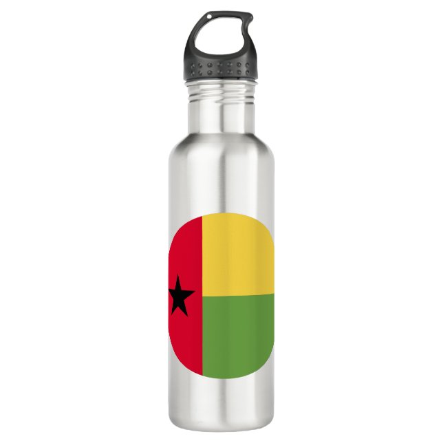 Botella De Agua Guinea Bissau Flag (Anverso)