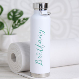 Botella De Agua Guion minimalista moderno personalizado