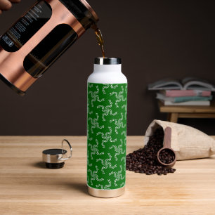 Botella De Agua Guirnalda de Navidad Verde, Decoración de Navidad