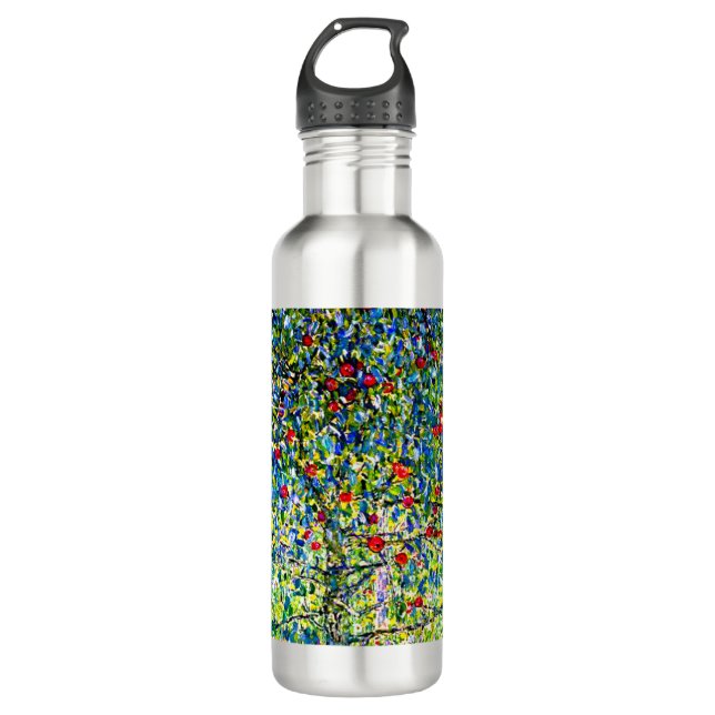 Botella De Agua Gustav Klimt Apple Tree (Anverso)