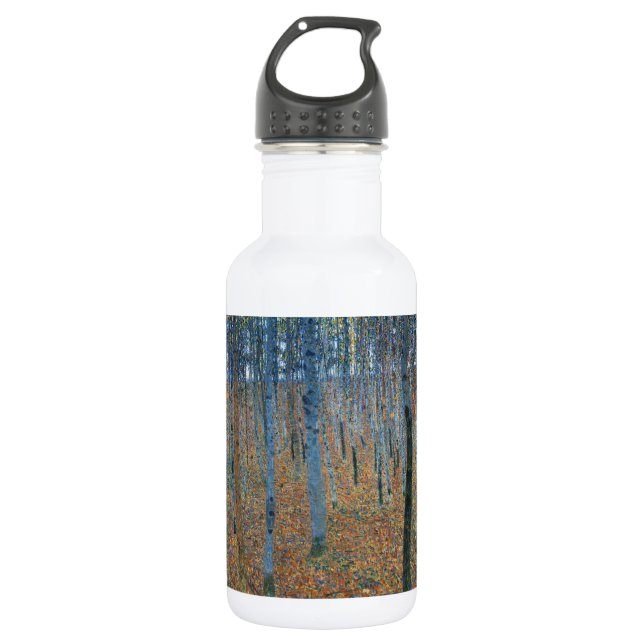 Botella De Agua Gustav Klimt Beech Tree Forest Grove (Anverso)
