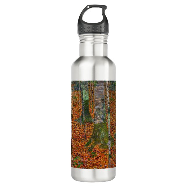 Botella De Agua Gustav Klimt - Birch Wood (Anverso)