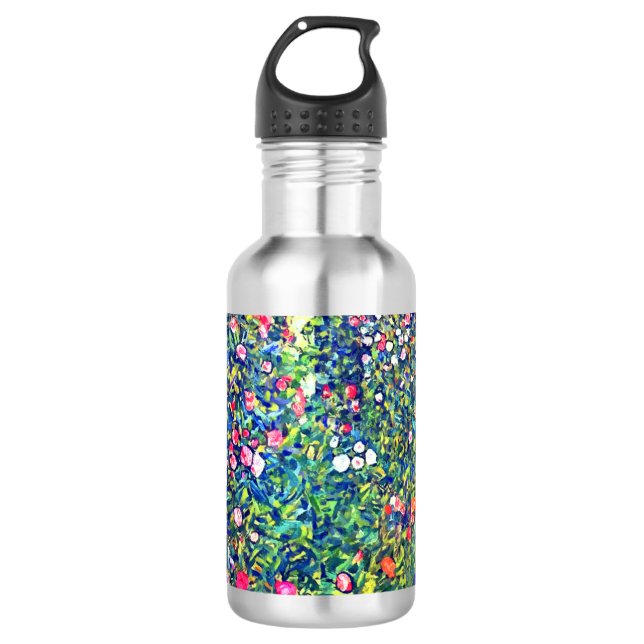 Botella De Agua Gustav Klimt Italian Garden (Anverso)