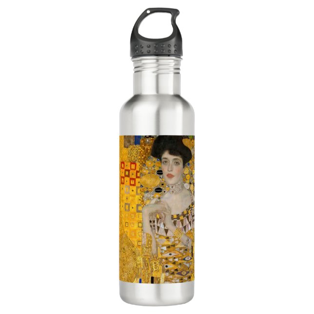 Botella De Agua Gustav Klimt - Retrato de Adele Bloch-Bauer I (Anverso)