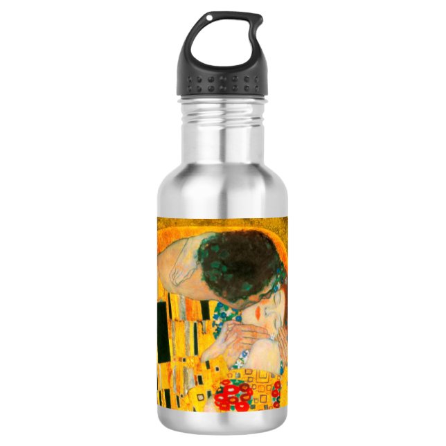 Botella De Agua Gustav Klimt The Kiss (Anverso)
