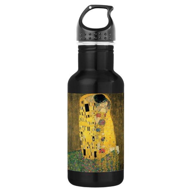Botella De Agua GUSTAVO KLIMT - El beso 1907 (Anverso)