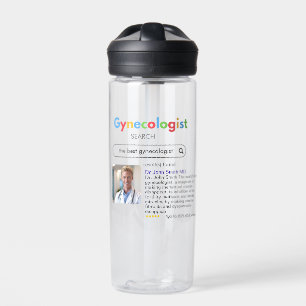 Botella De Agua GYNECOLOGIST obstetrician doctor antistress search