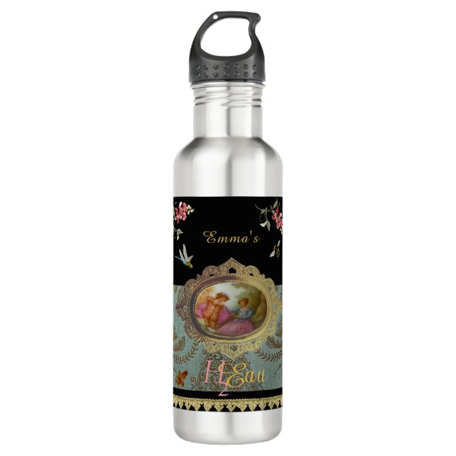 Botella De Agua H2Eau (H2O) Rococo Water Bottle (Anverso)