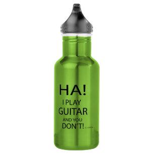 Botella De Agua Ha Guitar