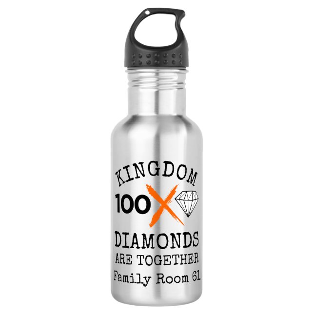 Botella De Agua Habitación familiar KINGDOM DIAMONDS FR61 (Anverso)