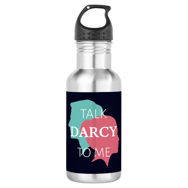 Botella De Agua Hable Darcy Conmigo IV (Anverso)