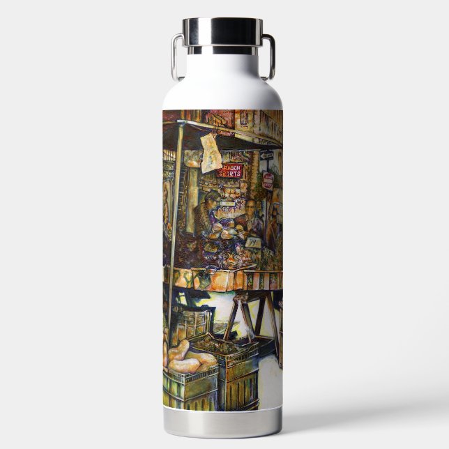 Botella De Agua Hace que la creatividad brille todo lo más (Delantero)