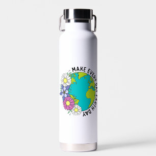 Botella De Agua Hacer ambientalista el Día de la Tierra todos los 