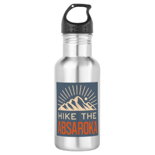 Botella De Agua Hacer caminata en las montañas Absaroka Sunburst