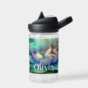 Botella De Agua Hada durmiendo en un cuento de hadas personalizado