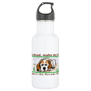 Botella De Agua ¡Haga mi ayuda del día el NSPCA!