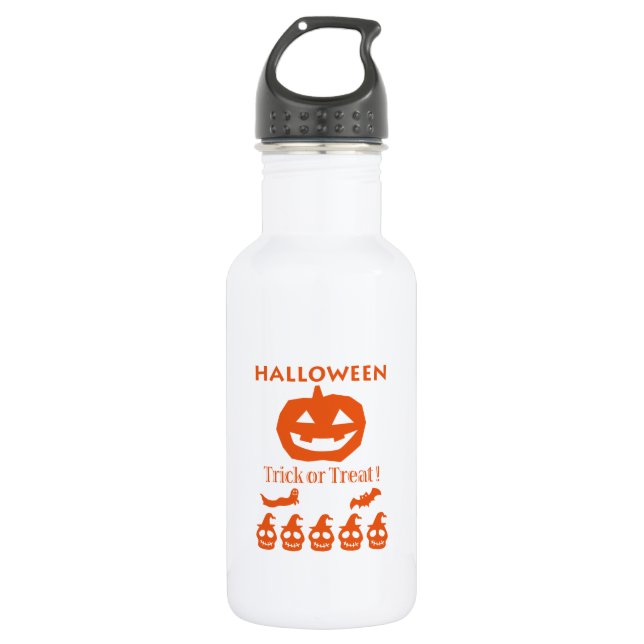 Botella De Agua Halloween (Anverso)
