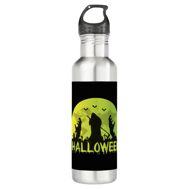 Botella De Agua Halloween (Anverso)