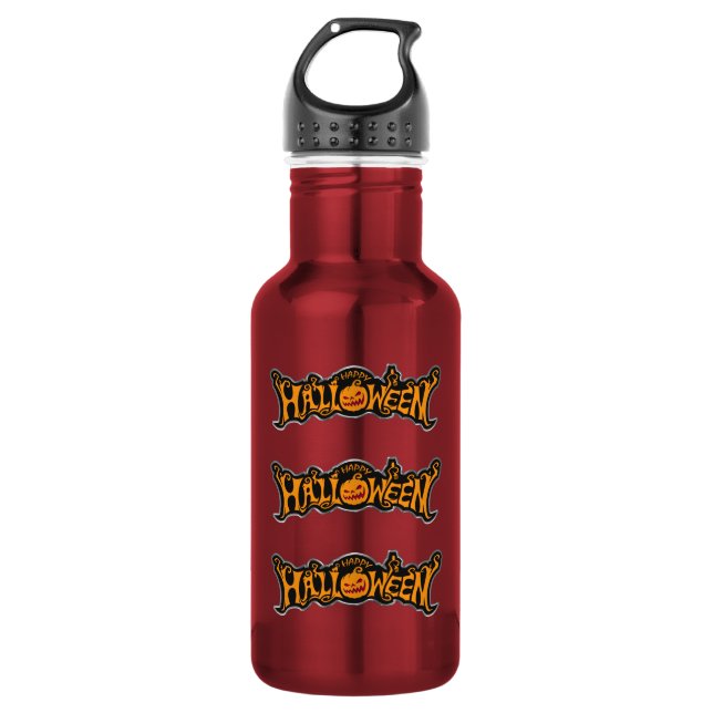 BOTELLA DE AGUA HALLOWEEN (Anverso)