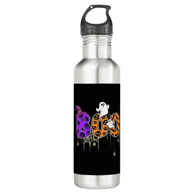 Botella De Agua Halloween Boo (Anverso)