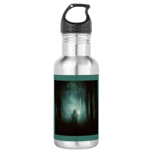 Botella De Agua Halloween - Bosque embrujado 2