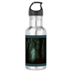 Botella De Agua Halloween - Bosque perseguido 1
