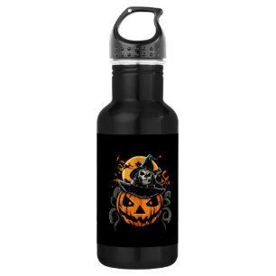 Botella De Agua Halloween/calabaza/otoño/otoño