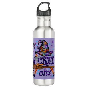 Botella De Agua Halloween Curte Wicks Witch