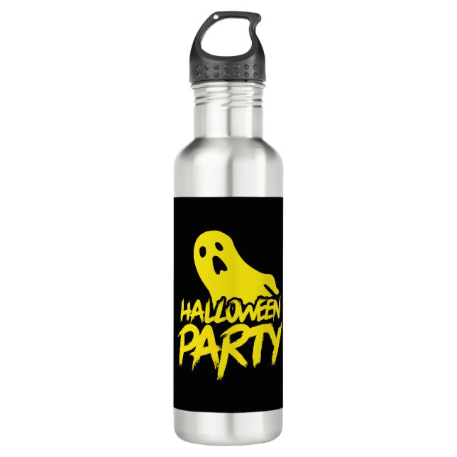 Botella De Agua Halloween de Halloween, fiesta Fiesta de Halloween (Anverso)