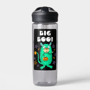 Botella De Agua Halloween divertido lindo personaje grande