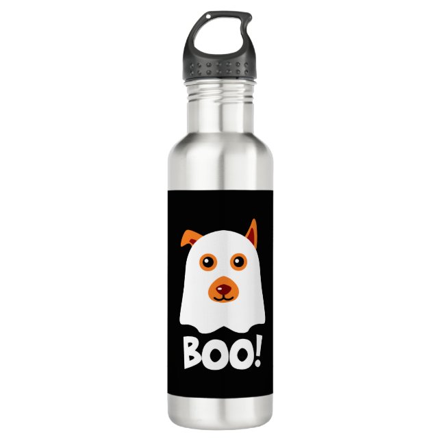 Botella De Agua Halloween Dog Boo (Anverso)